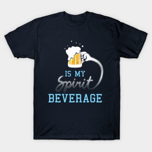 Funny Beer Spirit Animal Drinking Slogan For Beer Drinkers T-Shirt